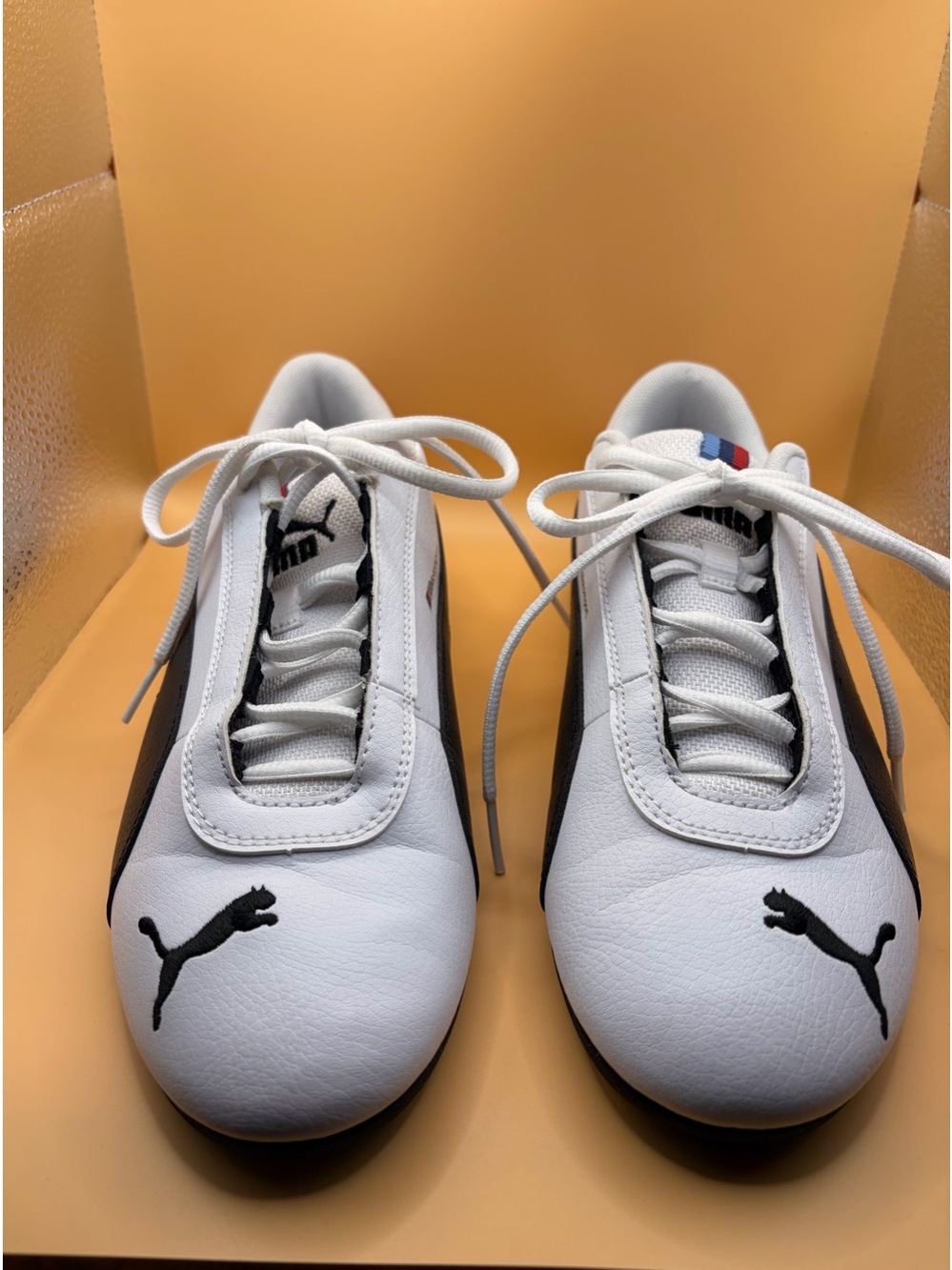 Puma Men’s White & Black Athletic Shoes